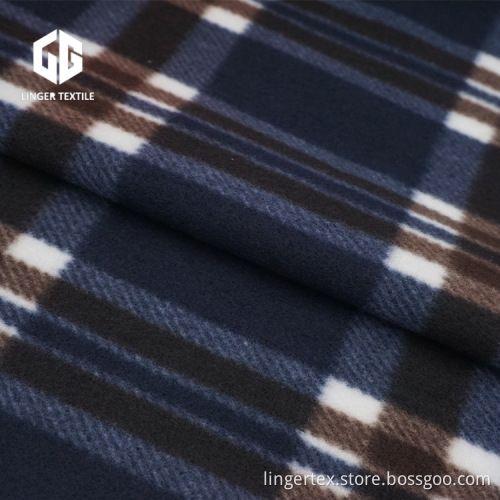 Polyester Soft Wool Feel Brushed Polar Fleece
